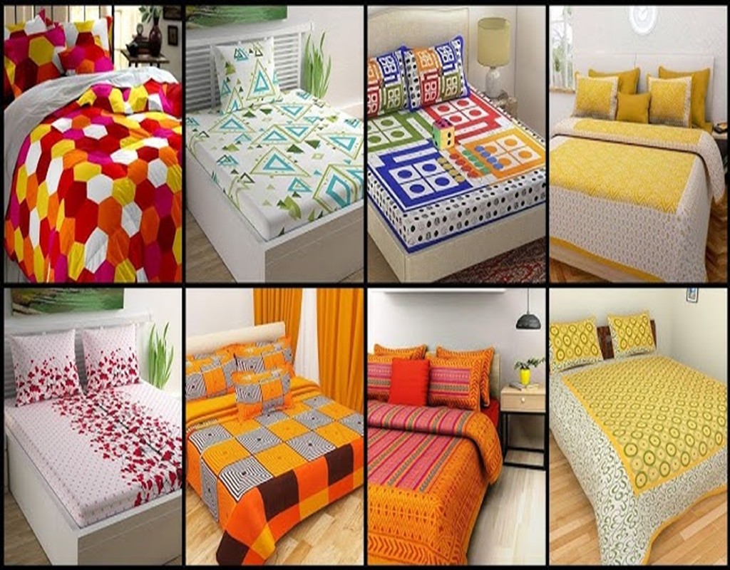 3pcs Double Bedsheets