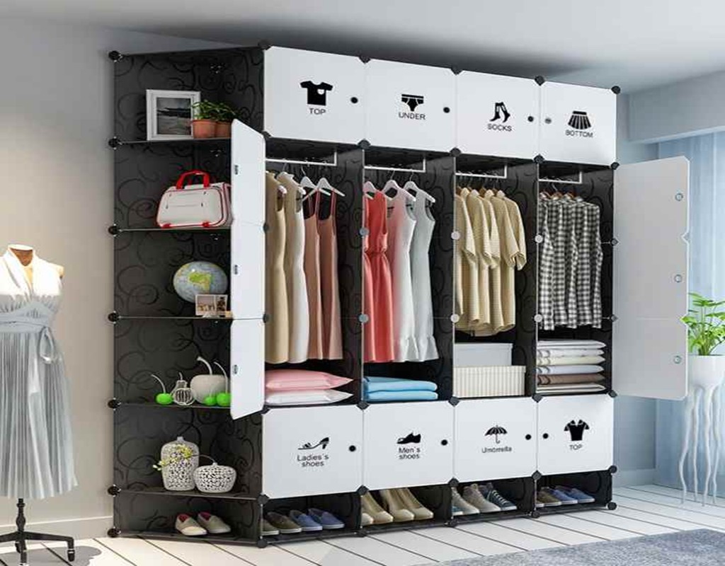 20Cubes Plastic Wardrobe