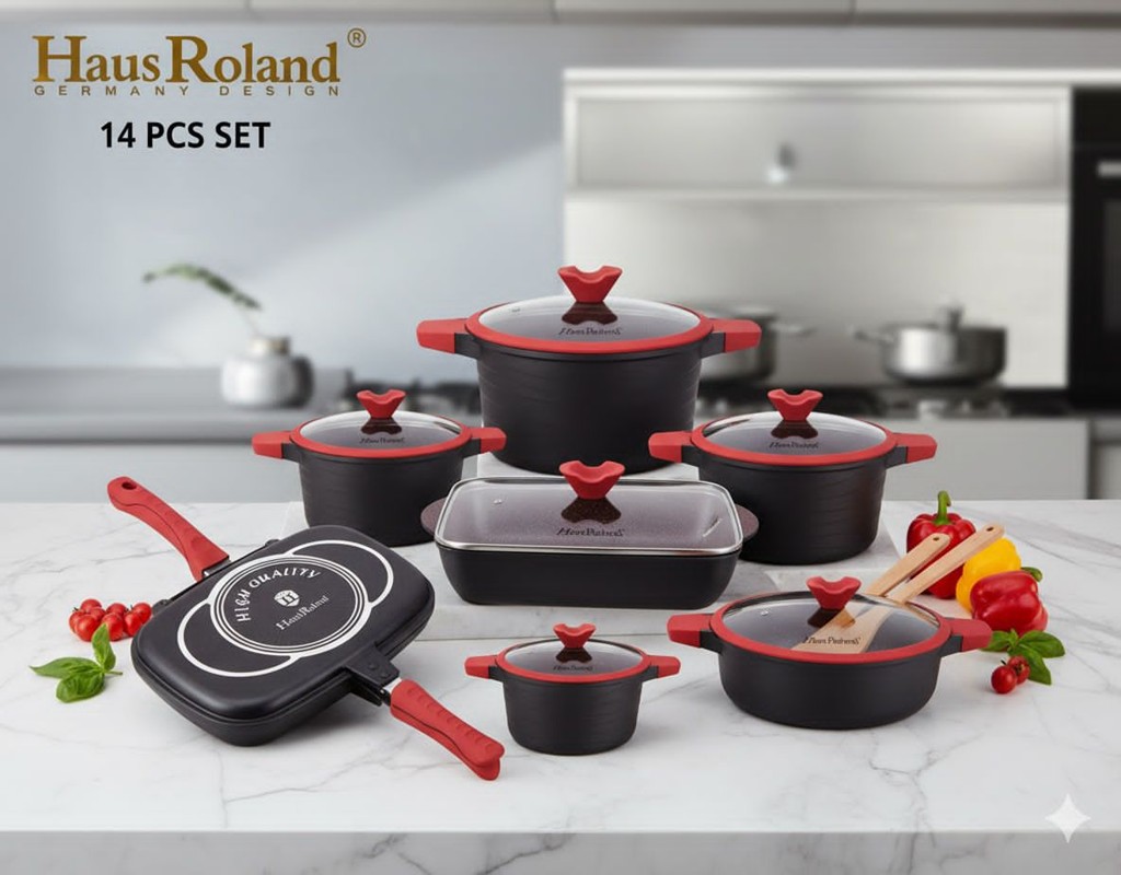 14PCS NONSTICK COOKWARE SET